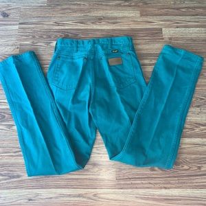 Vintage Teal Wranglers
